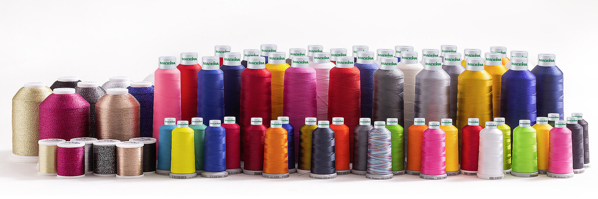 924-10 Madeira Polyneon #60 Machine Embroidery Thread 12 Color Kit